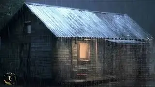 Unwind with the Serenity of Heavy Rain and Paramount Thunder on a Tin Roof at Night