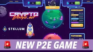 STELLUM NEW Play To Earn P2E Game | Deposit BNB & Earn $STM Token | New Mechanics & NFT Character