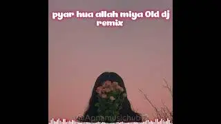 Pyar Hua Allah Miya Old DJ Remix | Bollywood Love Song Remix | DJ Bass Mix 2026