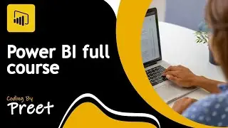 How to load data and create a column chart in power bi