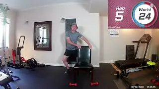 Day 3 - 10 minute - routine for seniors, osteoporosis fighters  and new exercisers - 3 of 7.