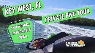 Private PWC Jet Ski Waverunner Tour In Key West FL | Shipwrecks | Mangrove Trails | Coral | Beaches