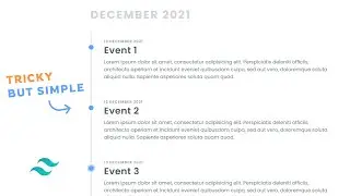 Vertical Timeline - Tailwind Component #27