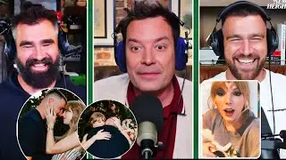 Travis Kelce Stuns Jimmy Fallon with Taylor Swift Marriage Statue Reveal on New Heights