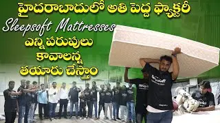 Natural Latex foam Mattresse Manufacturing | Sleepsoft Mattress | Start at 2500#orthopedicmattress