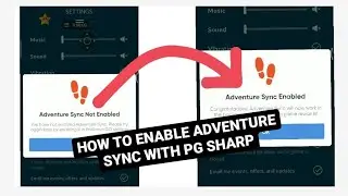 HOW TO ENABLE ADVENTURE SYNC USING PG Sharp | POK&Eacute;MON GO