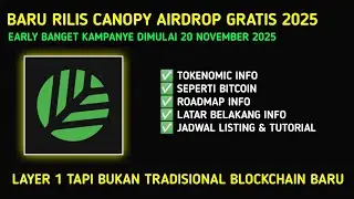 НОВЫЙ РЕЛИЗ! НОВЕЙШИЙ AIRDROP CANOPY 2025 БЕСПЛАТНО ||| Полное руководство и описание