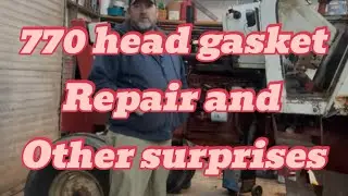 770 Case engine repairs Part I