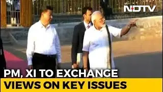 PM Modi Gives Xi Tour Of Ancient Temples In Mamallapuram