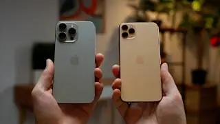 Распаковка iPhone 16 Pro Max!🔥 iPhone 16 Pro Max VS iPhone 11 Pro Max🤯