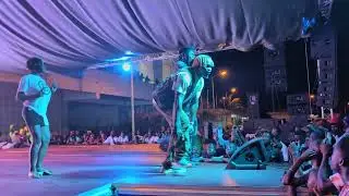 Osu Jay live on stage fans are vybing to Ngoibo Boo..
