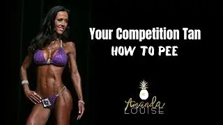 Bikini Competition Tan: How to Pee