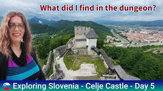 I explore the dungeon at Celje Castle