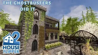 👻🕯️The Ghostbusters Did It | House Flipper 2 | Horror Restoration (with secret rooms) | (custom job)