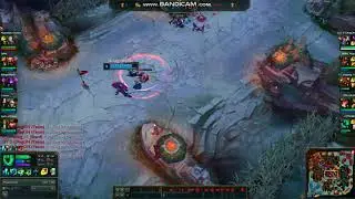 mid fekar (malzahar) 3 vs 1 outplay