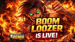 BoomLoozer LIVE NOW: BGMI RUSH Gameplay | Mallu Gamer | Malayalam live | Road to 100 Subs!