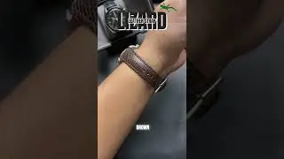 โดดเด่นไม่ซ้ำแบบใคร Lizard Leather Strap สายนาฬิกาหนัง Lizard ดึงดูดสายตาไปกับดีไซน์อันเป็นเอกลักษณ์
