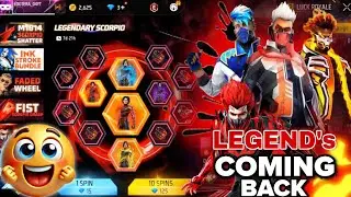 Scorpio bundle return confirm date🤯 | Galaxy Evo Bundle Return🔥| Booyah Evo Bundle Confirm Date 🔥|