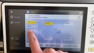 Eco Staple function on Canon MFP