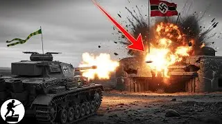 Brasileiros Capturaram Tanque Nazista — Usaram Contra Nazistas 1 Hora Depois