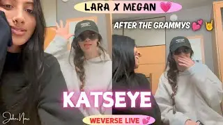 ✨(ALL SUB) KATSEYE MEGAN and LARA WEVERSE LIVE 😍😻🤘(02.04.26) #weverselive #weverse #katseye