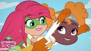 Strawberry Shortcake 🍓 Berry Best Super-heroes!! 🍓 Super-hero cartoons for Kids
