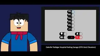 (Merry Christmas 2025!) Animated: OTIS Gen2 MRL Traction Elevators, OTMH (PG), Oakville, ON