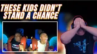 Kids Passing Out On Slingshot Ride Funny Compilation Reaction