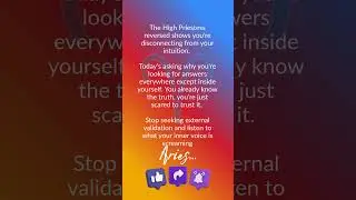♈ ARIES - Stop Ignoring Your Gut #aries #arieshoroscope #ariestarot #astrology #shorts #fyp #zodiac