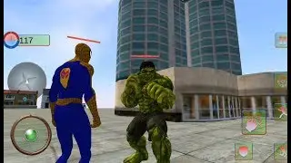 Grand Monster Hero City Rescue Fight with Spider | Monster Hero Crime City Battle - Android GamePlay