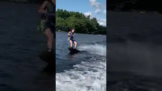 Wakeboarding crash