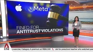 EU fines Apple and Meta millions of dollars over violations of digital competition laws