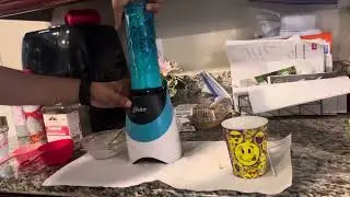 Easy homemade Grimace Shake