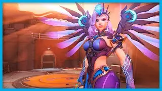 🎮 Overwatch | Mercy 2019 Atlantic All-Stars | Animated Desktop Wallpaper 4K 60fps 🎮