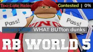 The RB World 5 3v3 experience...(Part 1)