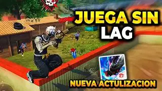 COMO QUITAR EL LAG EN FREE FIRE NUEVA ACTUALIZACION 2025*//JUEGA FREE FIRE SIN LAG 2025😱✅