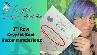 #CryptidCreaturesReadathon Recommendations || Cryptid Recs for Second Row of the Bingo Board