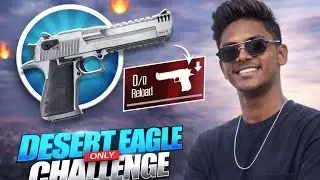 OLNY DESERT EAGLE CHALLENGE IN BR-RANKED MATCH | FREE FIRE 