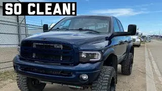 Getting my paint chips fixed!  Wait until the end, truck looks AMAZING!
