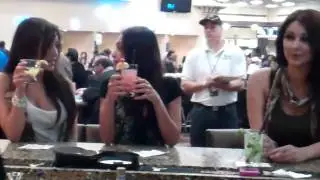 The Royal Flush Girls at Commerce Casino