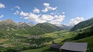 Swiss Alpine Meadows near Curaglia