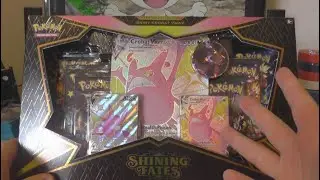 filmed in 2021, Opening a Pokemon Shining fates Crobat Vmax box