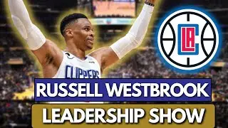 RUSSELL WESTBROOK GIVES AN AMAZING ANSWER ON LEADERSHIP - LA CLIPPERS NEW #russellwestbrook 🏀