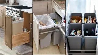 Top Essential tips for efficient kitchen trash organisation l Kitchen Dustbin Ideas