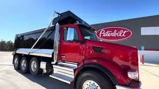 2026 Peterbilt 567 Tri axle dump truck. #dumptruck #peterbilt 