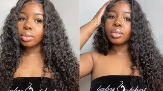Installing Super Affordable Deep Wave Wig Under $200 Ft. Eullair Hair