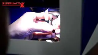 Dental laser spot welder for Welding the tooth model 2