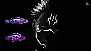 Funk Criminal Attitude Ringtone | Dark Anime Phonk Edit 💀🔥