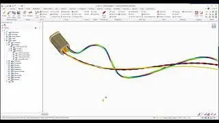 SpaceCable: Recreate twisted wires around the spine curve
