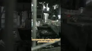 Automatic Pouring Low Pressure Die Casting Machine 380V With Melting Furnace